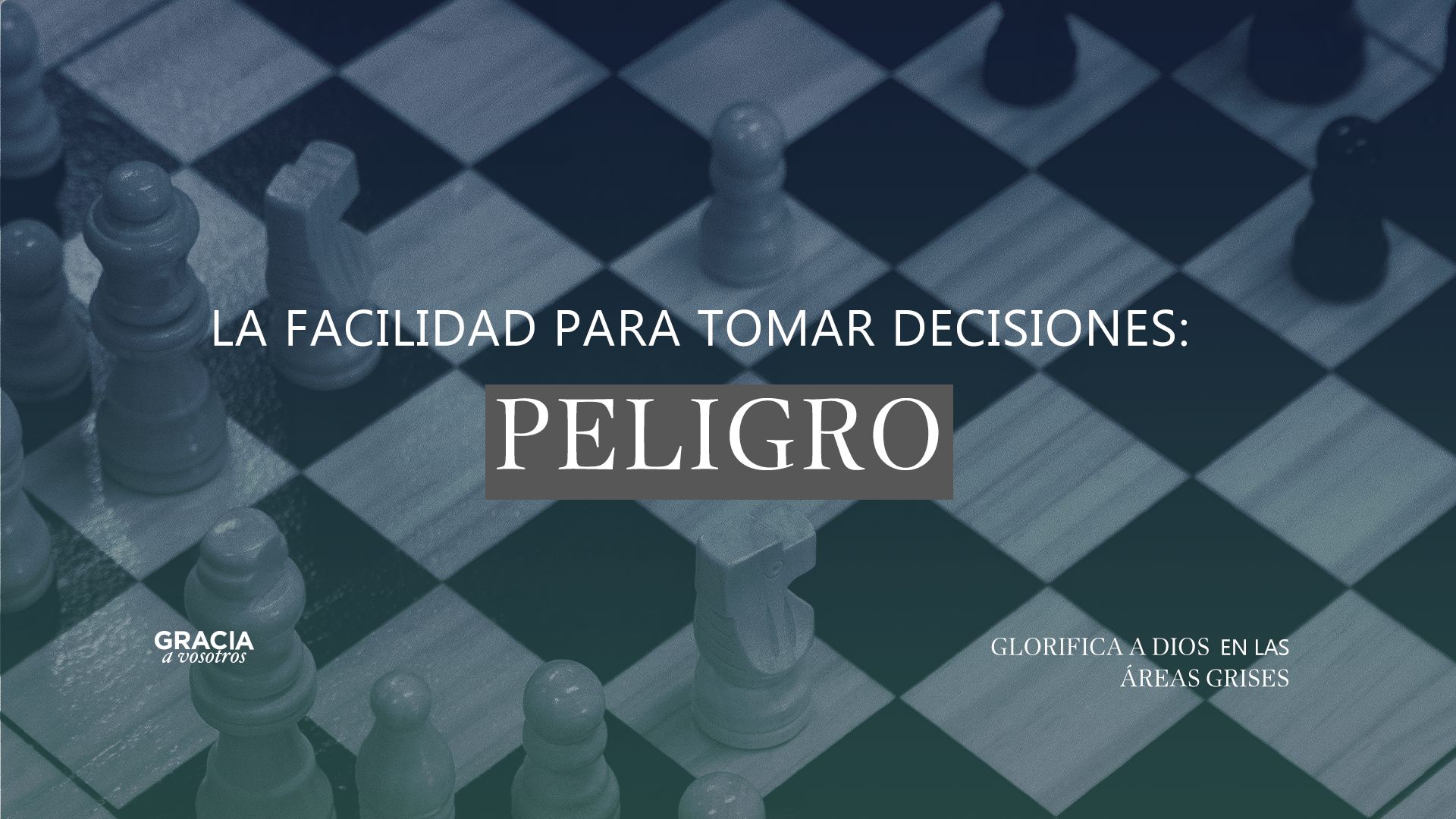 La facilidad para tomar decisiones: Peligro
